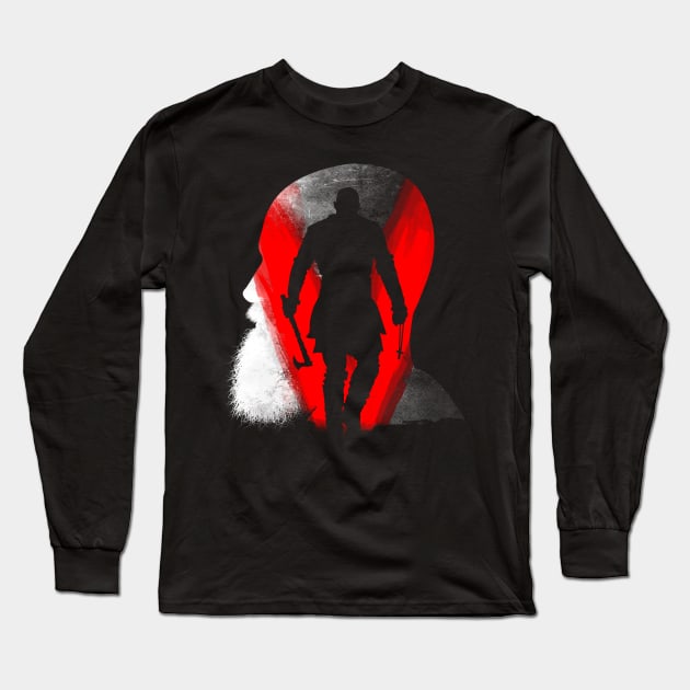 V for Viking Long Sleeve T-Shirt by Bomdesignz